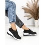 Pantofi Sport Dama cu Platforma R-276 BLACK | EMAS
