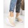 Pantofi Sport Dama cu Platforma P32 BEIGE | EMAS