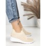 Pantofi Sport Dama cu Platforma P32 BEIGE | EMAS