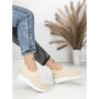 Pantofi Sport Dama cu Platforma P32 BEIGE | EMAS