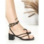 Sandale Dama cu Toc Gros LOLA5237 BLACK | GIVANA