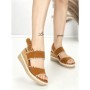 Sandale Dama cu Platforma 22-337 CAMEL | STEPHAN