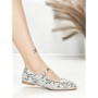 Balerini Dama J-277 SILVER | CHERIE