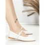 Balerini Dama J-277 WHITE | CHERIE