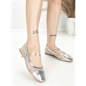 Balerini Dama J-278 SILVER | CHERIE