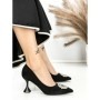 Pantofi Stiletto J-202 BLACK | CHERIE
