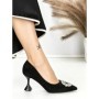 Pantofi Stiletto J-202 BLACK | CHERIE