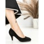 Pantofi cu Toc Gros J-89 RED | CHERIE