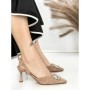 Pantofi Stiletto J-209 APRICOT | CHERIE