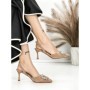 Pantofi Stiletto J-209 APRICOT | CHERIE