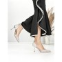 Pantofi Stiletto H-116 SILVER | CHERIE