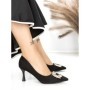 Pantofi Stiletto J-200 BLACK | CHERIE