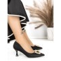 Pantofi Stiletto 588-209 BLACK | CHERIE