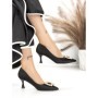 Pantofi Stiletto 588-209 BLACK | CHERIE