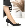 Pantofi Stiletto 588-209 BLACK | CHERIE