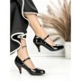 Pantofi cu Toc J-37 BLACK | CHERIE