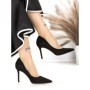 Pantofi Stiletto 588-18 BLACK | CHERIE