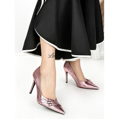 Pantofi Stiletto P-1391 PINK | STEPHAN