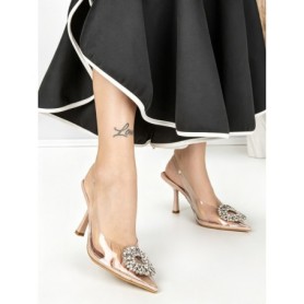 Pantofi Stiletto UC-155 BEIGE | STEPHAN