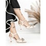 Pantofi Stiletto BE-672 BEIGE | BEUE SHOES