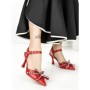 Pantofi Stiletto BE-672 RED | BEUE SHOES