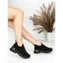 Pantofi Sport Dama cu Platforma BK198 BLACK | OMODA