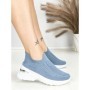 Pantofi Sport Dama cu Platforma BK198 BLUE | OMODA