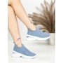 Pantofi Sport Dama cu Platforma BK198 BLUE | OMODA