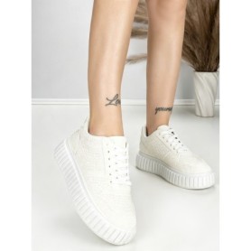 Sneakers Dama PC306 WHITE | GIVANA
