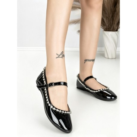 Balerini Dama DH-1136 BLACK | ABLOOM