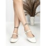 Balerini Dama DH-1136 WHITE | ABLOOM