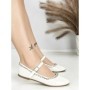 Balerini Dama DH-1136 WHITE | ABLOOM
