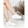Sneakers Dama HY-285 WHITE-CHAMPAGNE | ABLOOM