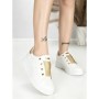 Sneakers Dama HY-285 WHITE-GOLD | ABLOOM