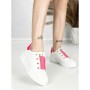 Sneakers Dama HY-285 WHITE-FUCHSIA | ABLOOM