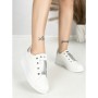 Sneakers Dama HY-285 WHITE-SILVER | ABLOOM