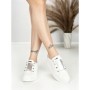 Sneakers Dama HY-285 WHITE-SILVER | ABLOOM