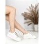 Sneakers Dama HY-285 WHITE-SILVER | ABLOOM