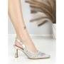 Pantofi Stiletto A7636-5 SILVER | ABLOOM