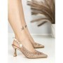 Pantofi Stiletto A7636-5 CHAMPAGNE | ABLOOM