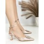 Pantofi Stiletto A8236-2 CHAMPAGNE | ABLOOM