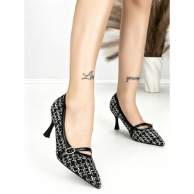 Pantofi Stiletto L6-79-1 BLACK | ABLOOM