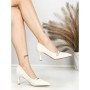 Pantofi Stiletto L6-79-2 WHITE | ABLOOM