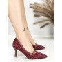 Pantofi Stiletto L6-79-4 WINE | ABLOOM