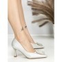 Pantofi Stiletto A7910-1 SILVER | ABLOOM