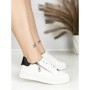 Sneakers Dama BK-56-2 WHITE-BLACK | ABLOOM