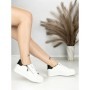 Sneakers Dama BK-56-2 WHITE-BLACK | ABLOOM