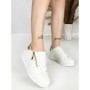 Sneakers Dama BK-56-5 WHITE-GOLD | ABLOOM