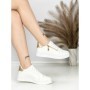 Sneakers Dama BK-56-5 WHITE-GOLD | ABLOOM