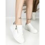 Sneakers Dama BK-56-6 WHITE-SILVER | ABLOOM